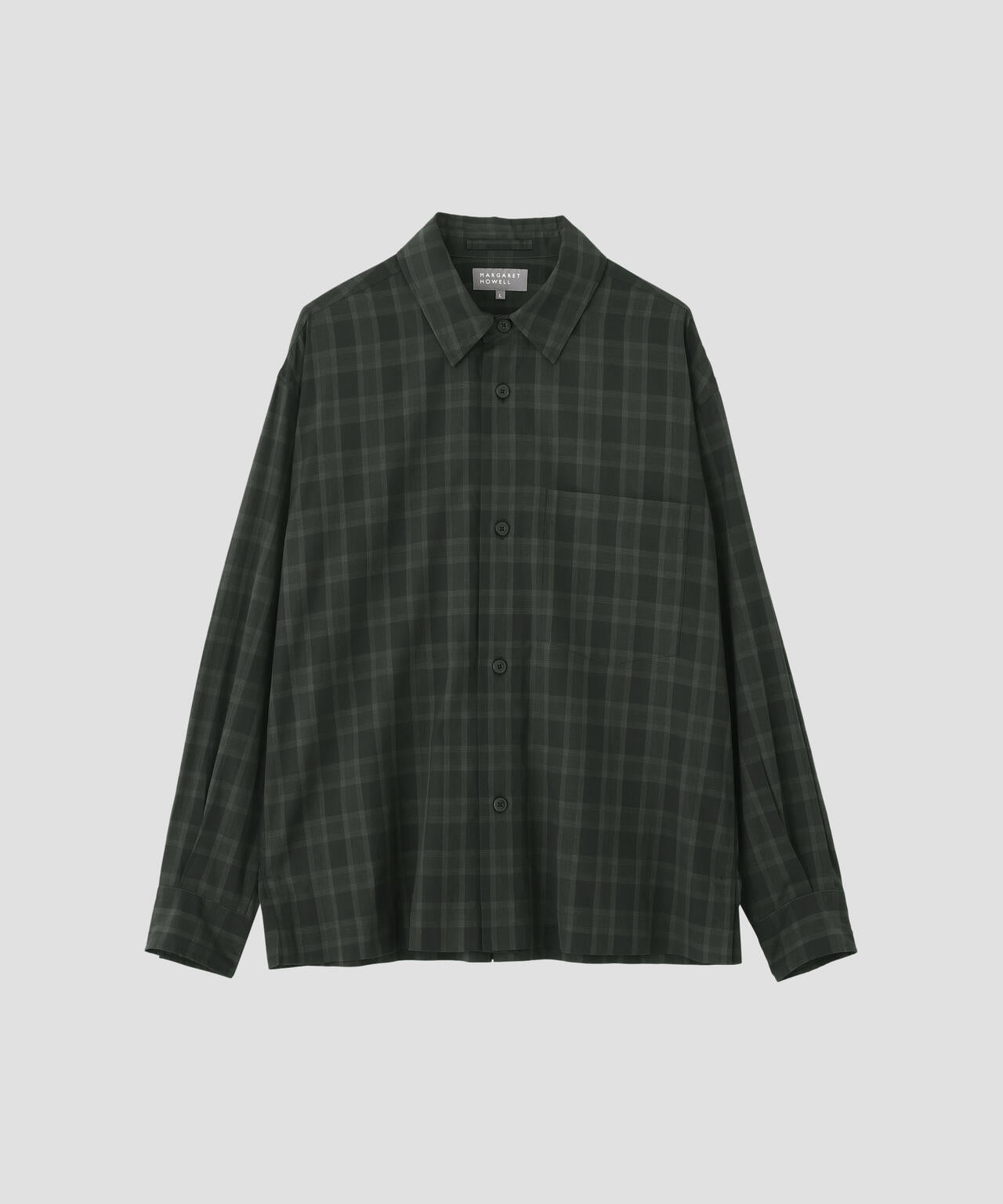COTTON VOILE CHECK SHIRT