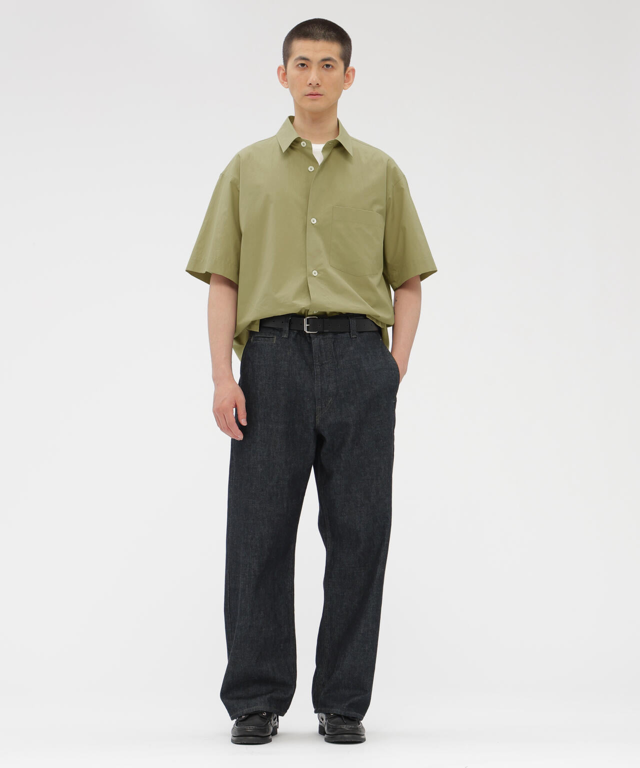 EGYPTIAN COTTON PLAINWEAVE SHIRT