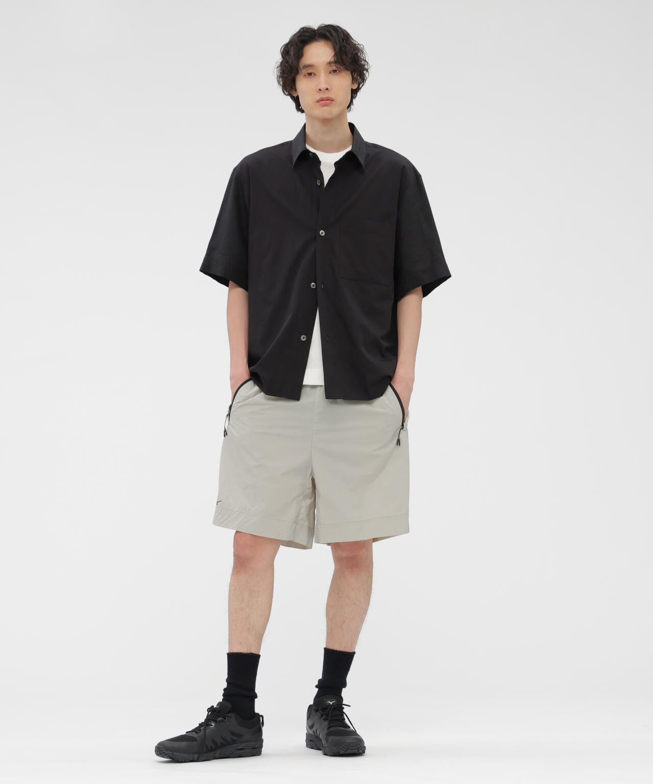 FINE COTTON PIQUE SHIRTING SHIRT