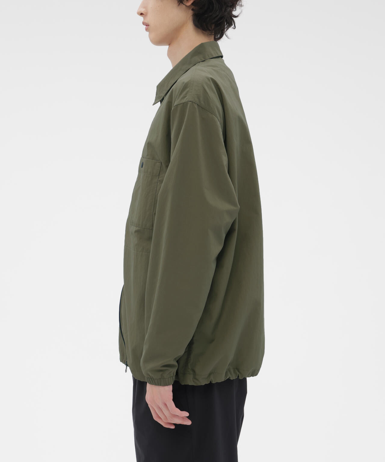 WATER REPELENT NYLON POPLIN SHIRT