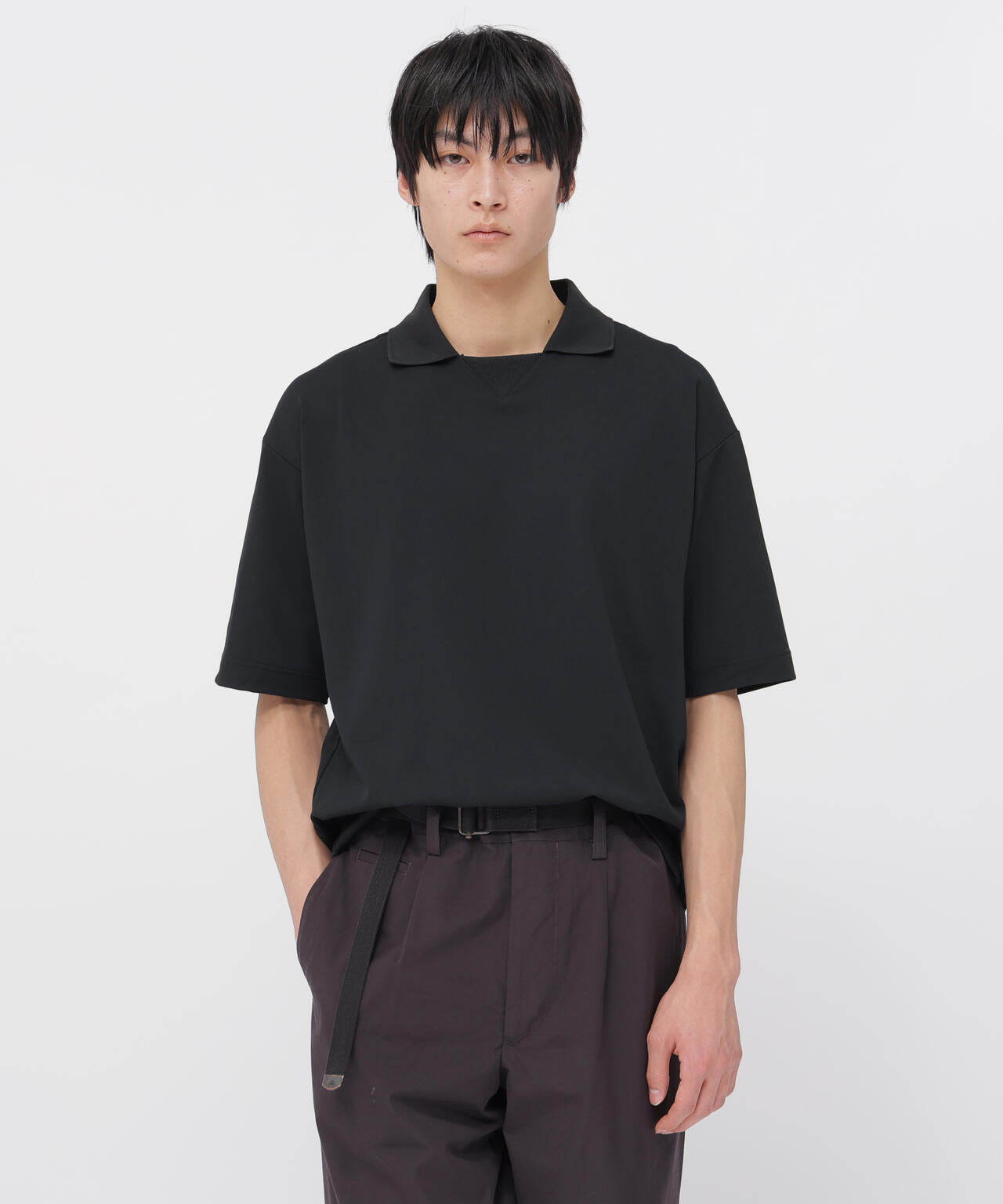 HIGHDENCE MESH JERSEY TOP | MARGARET HOWELL（マーガレット