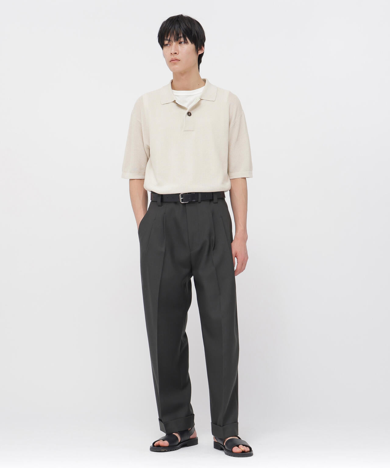 COTTON RAMIE PIQUE KNITWEAR