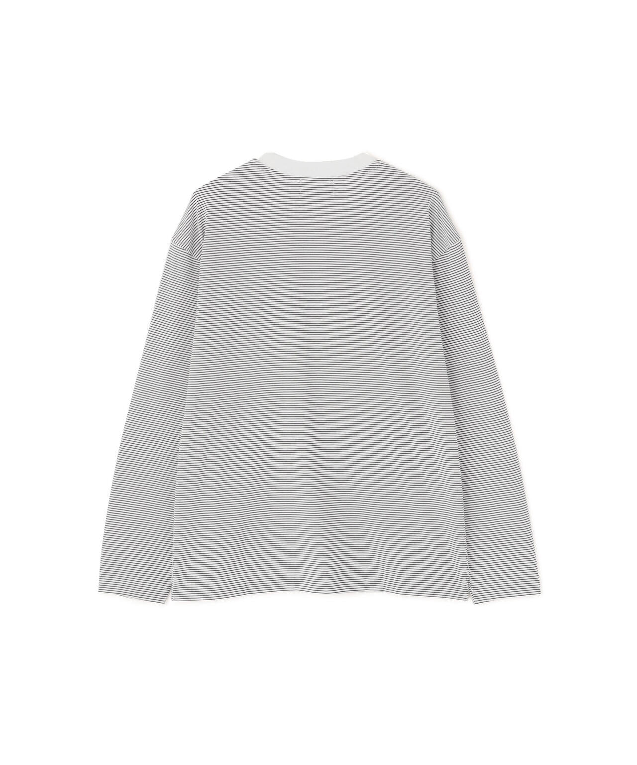 COTTON STRIPE JERSEY TOP