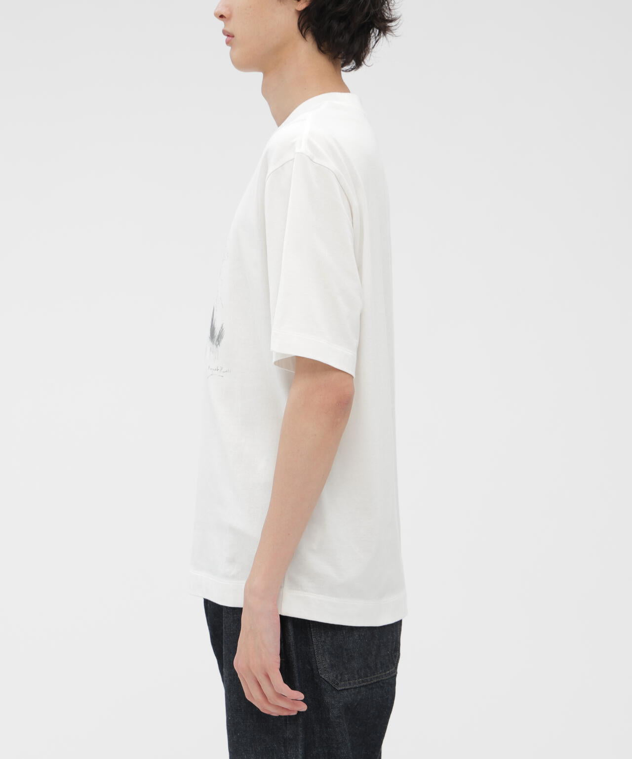 LANDSCAPE PRINT COTTON JERSEY TOP