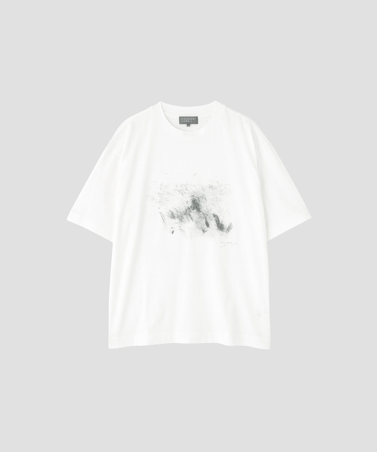 LANDSCAPE PRINT COTTON JERSEY TOP