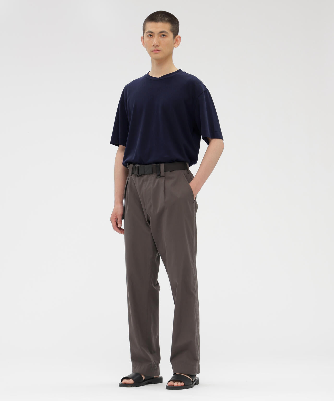COTTON LINEN PIQUE TOP