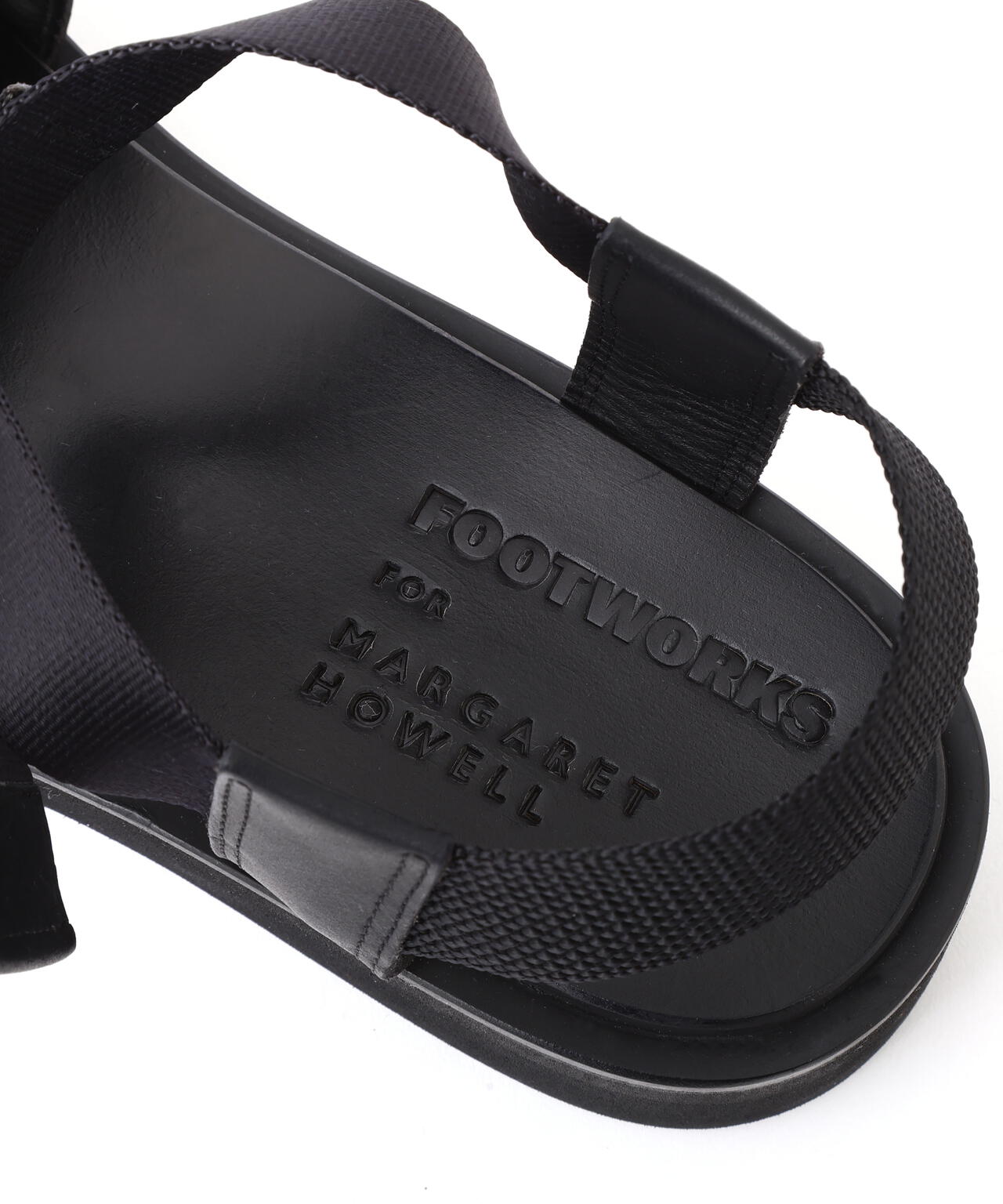 MEN FOOTWORKS FOR MARGARET HOWELL STRAP SANDALS