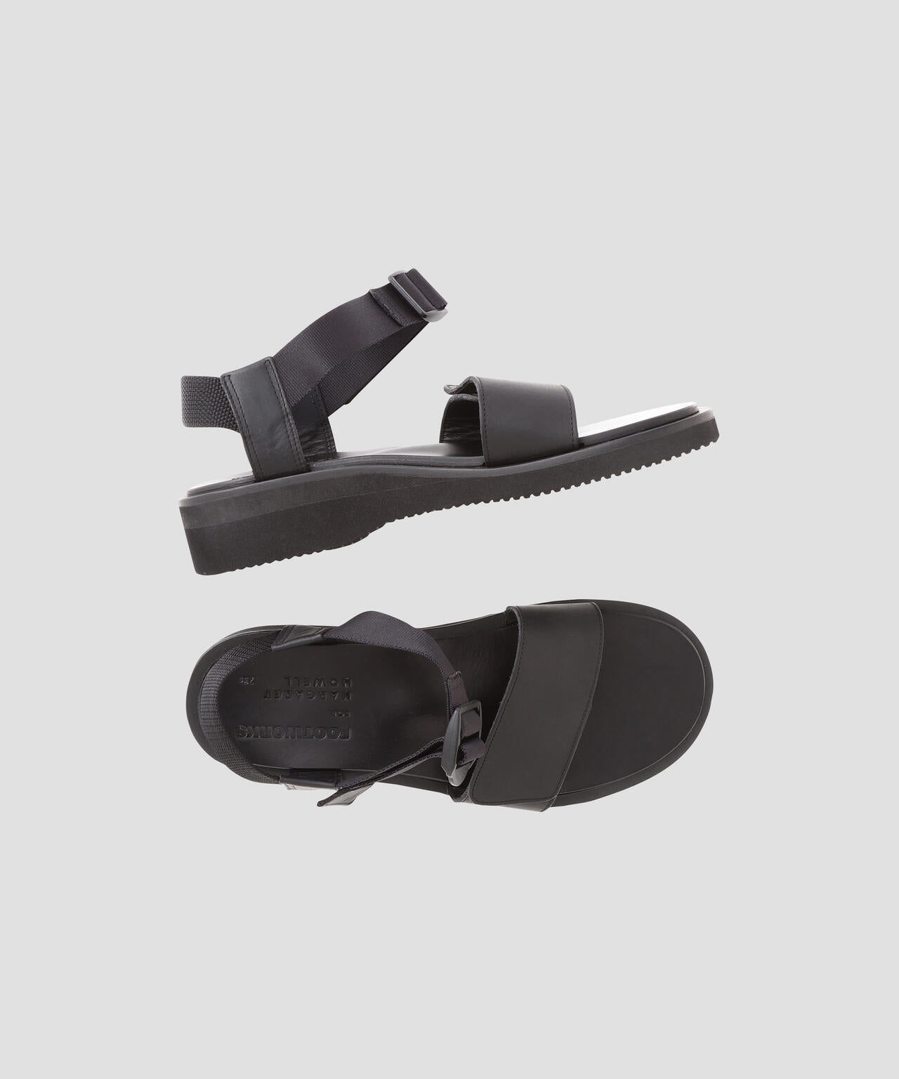 MEN FOOTWORKS FOR MARGARET HOWELL STRAP SANDALS