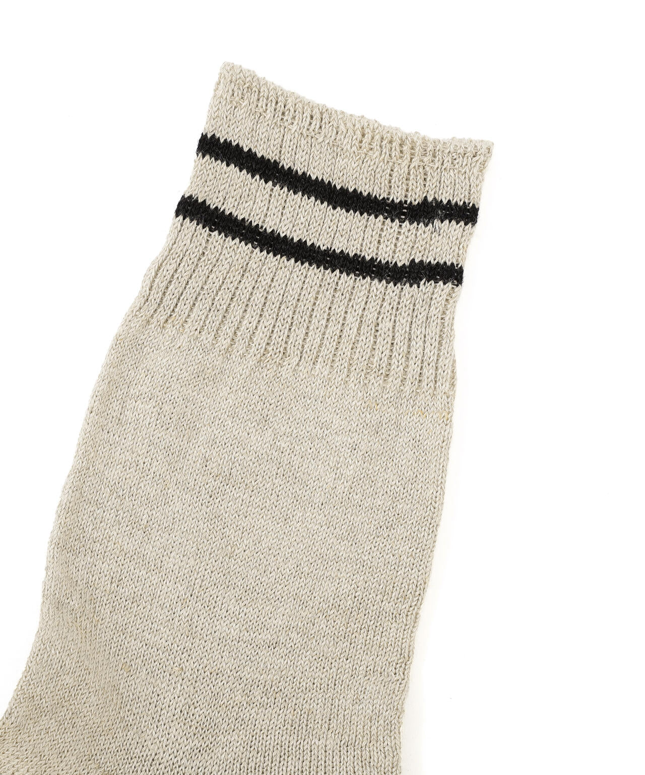 MEN LINEN RIB STRIPE SOCKS
