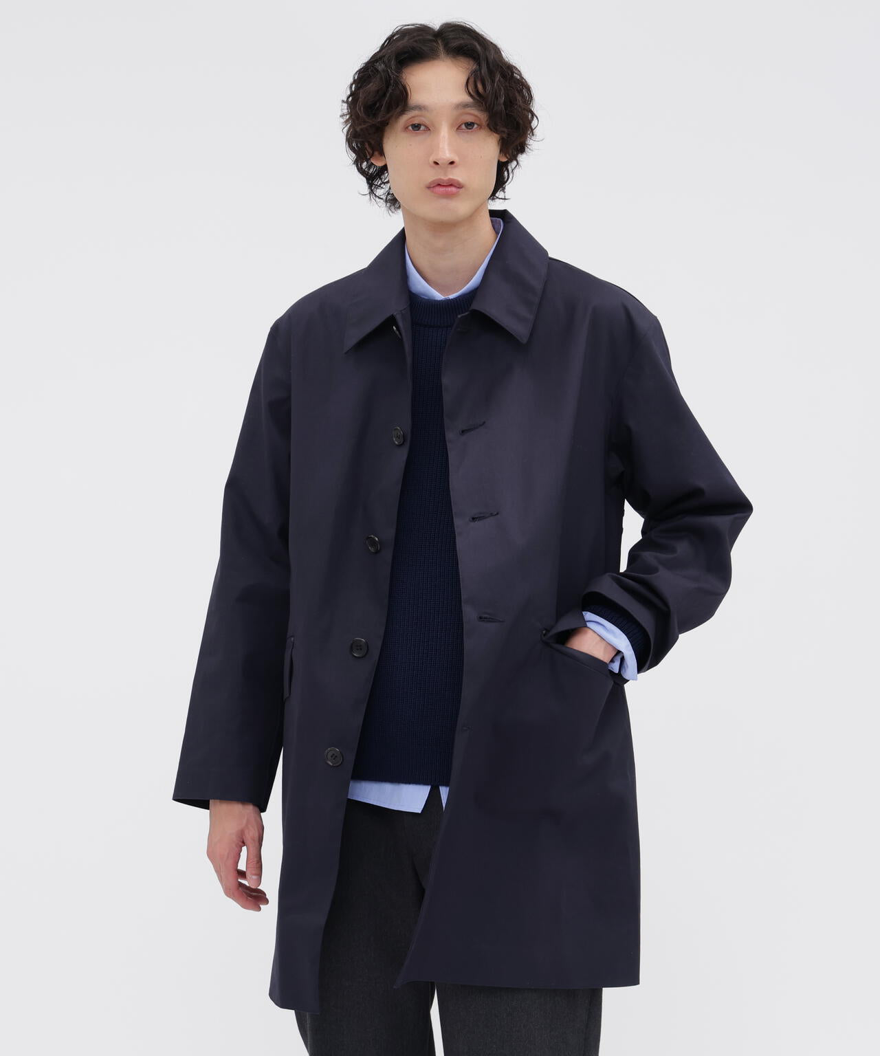 MACKINTOSH RAINTEC COTTON COAT