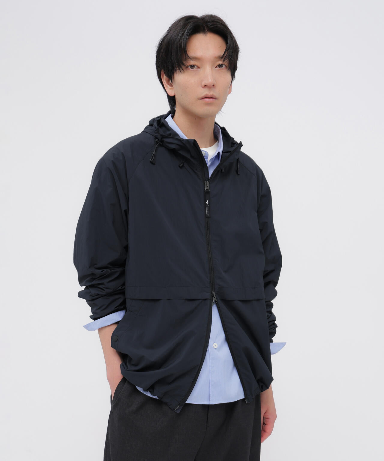 RECYCLED TASLAN NYLON TAFFETA BLOUSON