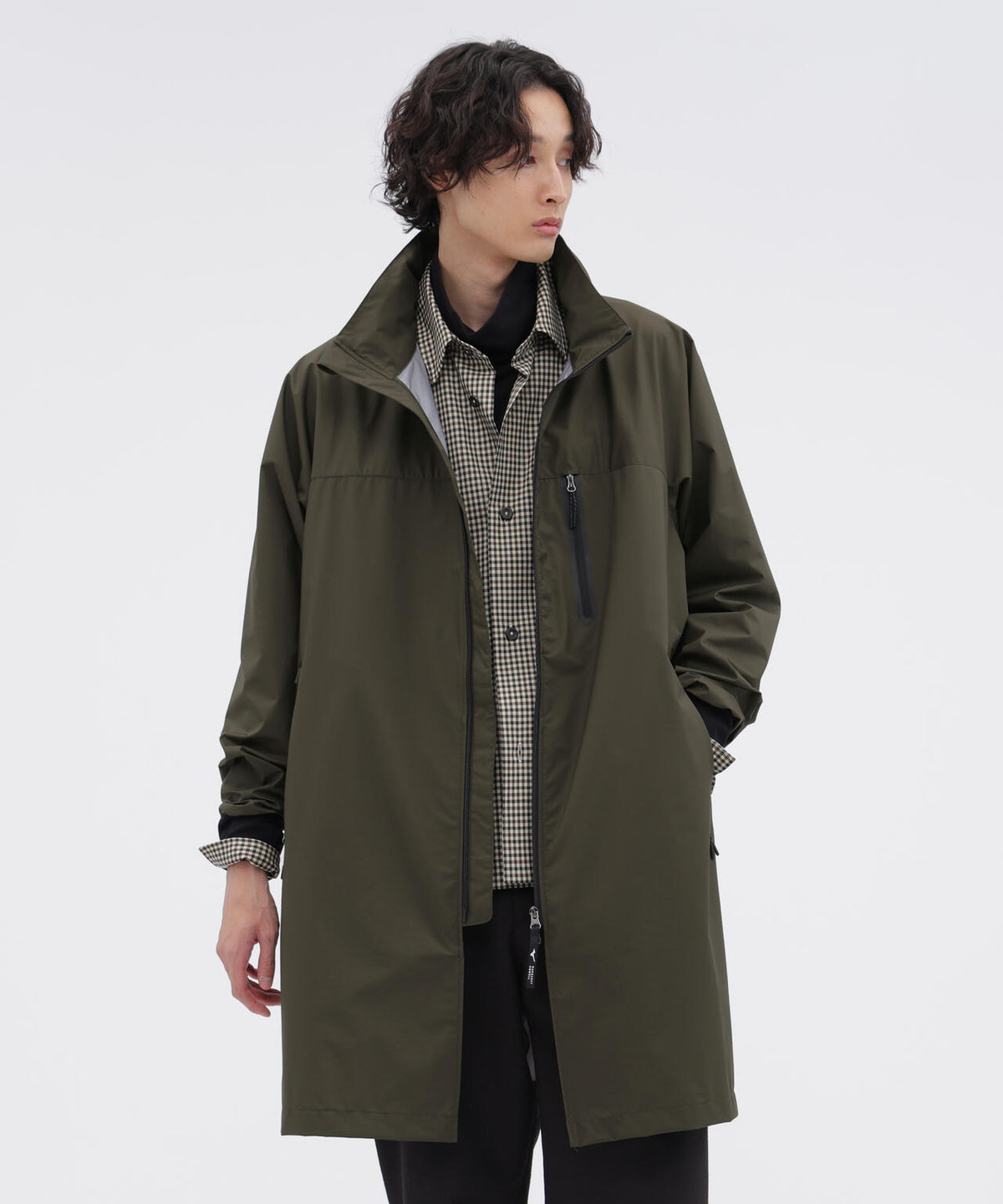 LIGHT WEIGHT NYLON RIPSTOP 3LY COAT