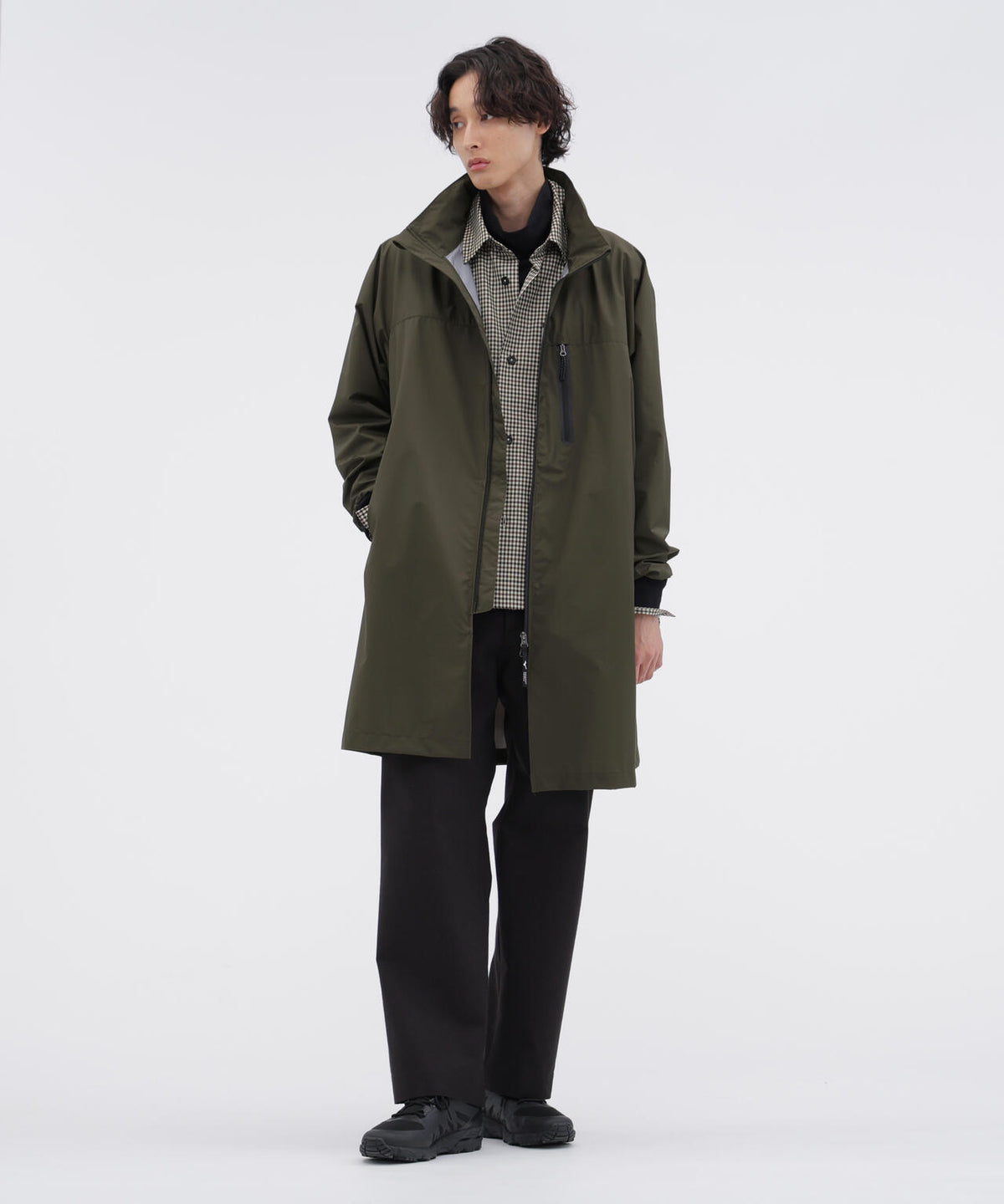 LIGHT WEIGHT NYLON RIPSTOP 3LY COAT