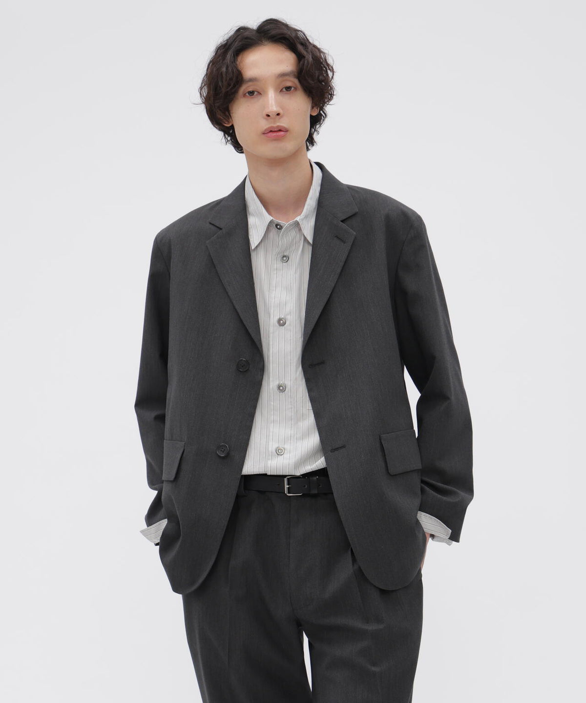 DRY WOOL SUITING JACKET