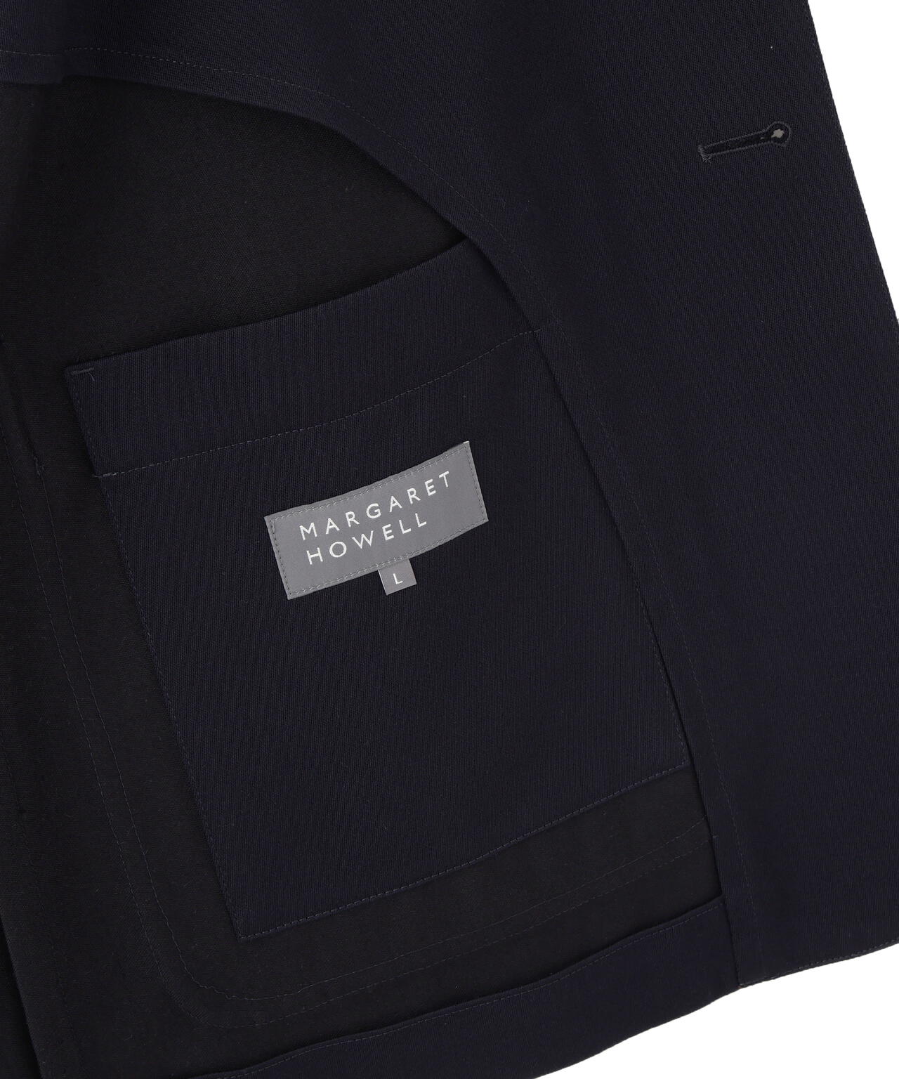 WORSTED WOOL COTTON JACKET