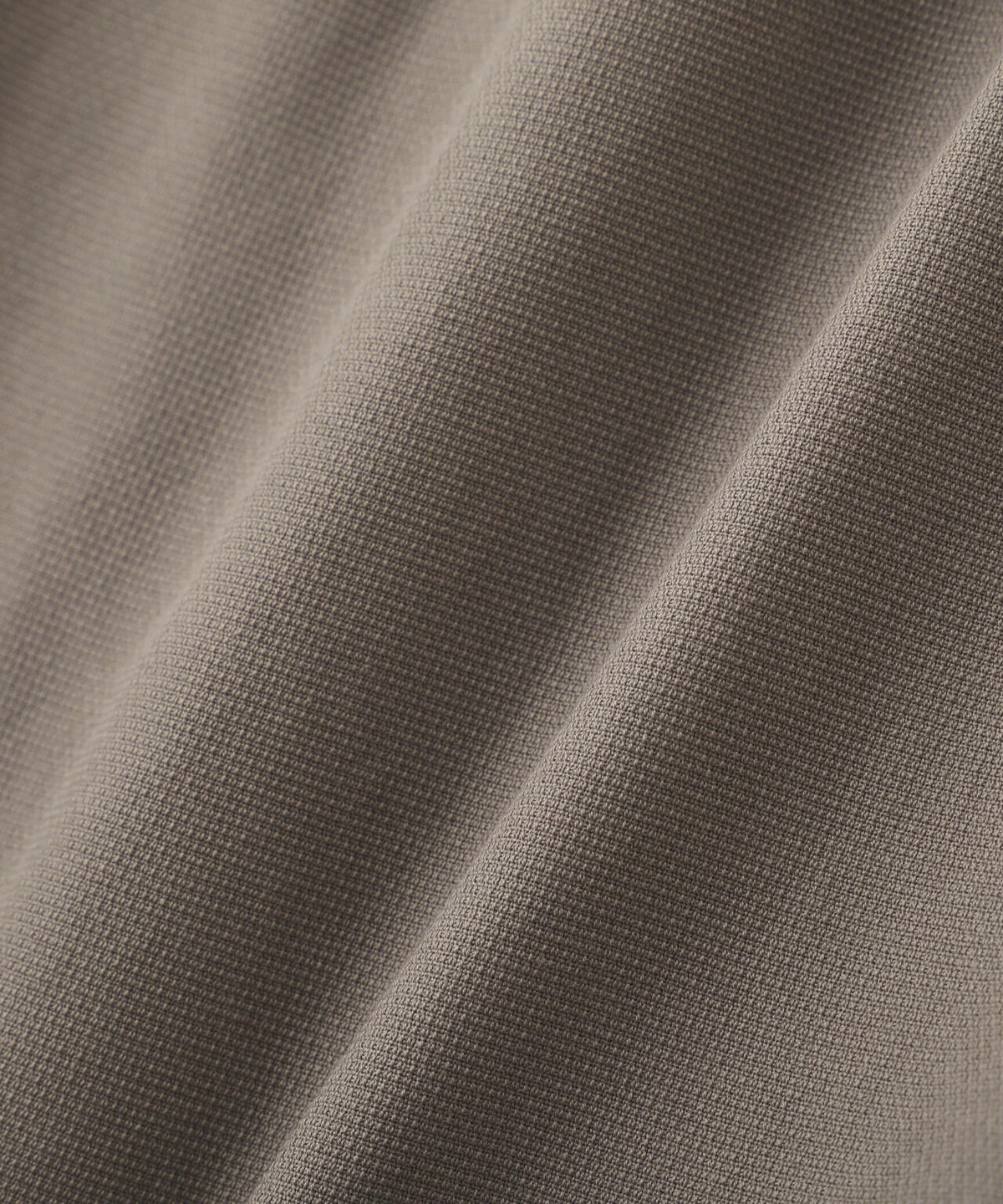 TEXTURED COTTON PIQUE TROUSERS