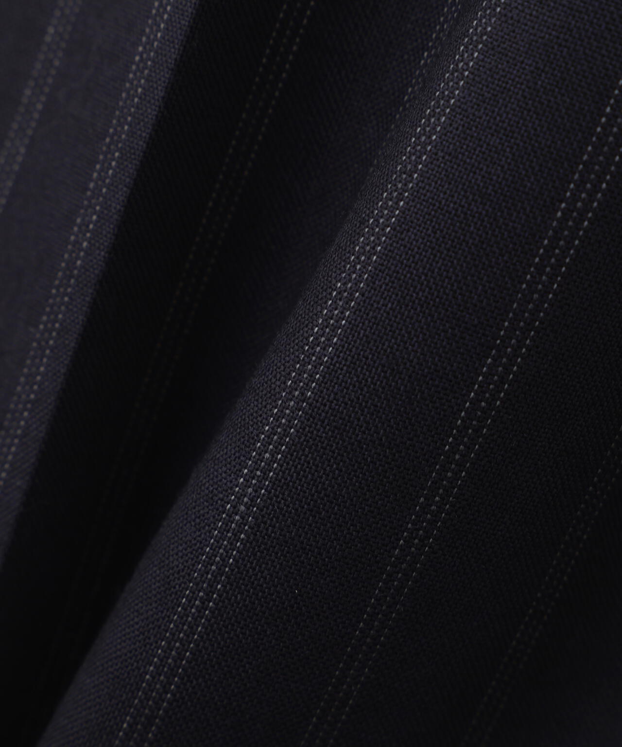 WIDE STRIPE WOOL TROUSERS
