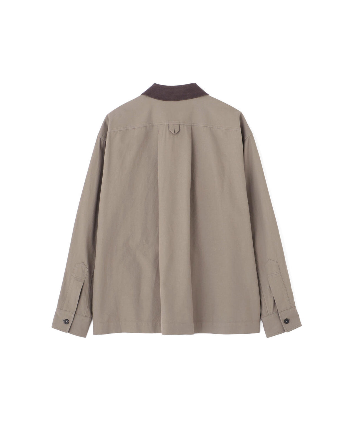 TEXTURED COTTON PIQUE SHIRT