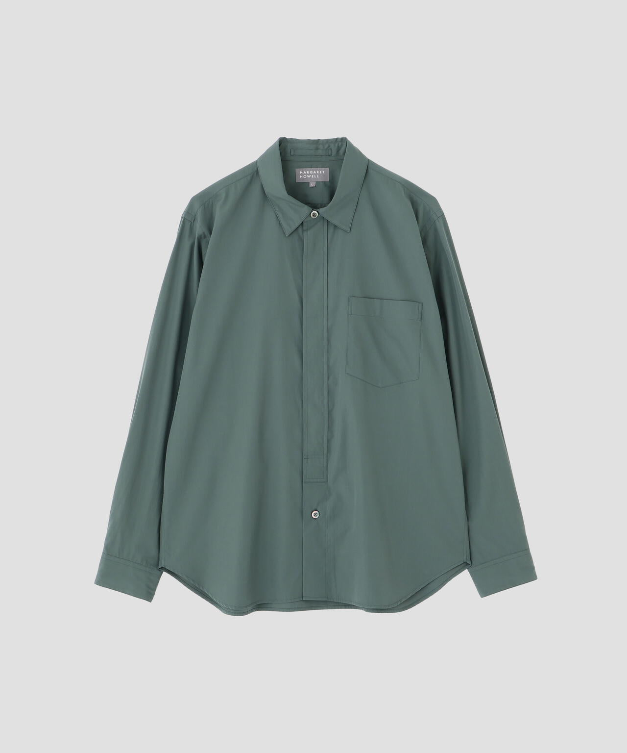FINE COMPACT COTTON POPLIN SHIRT