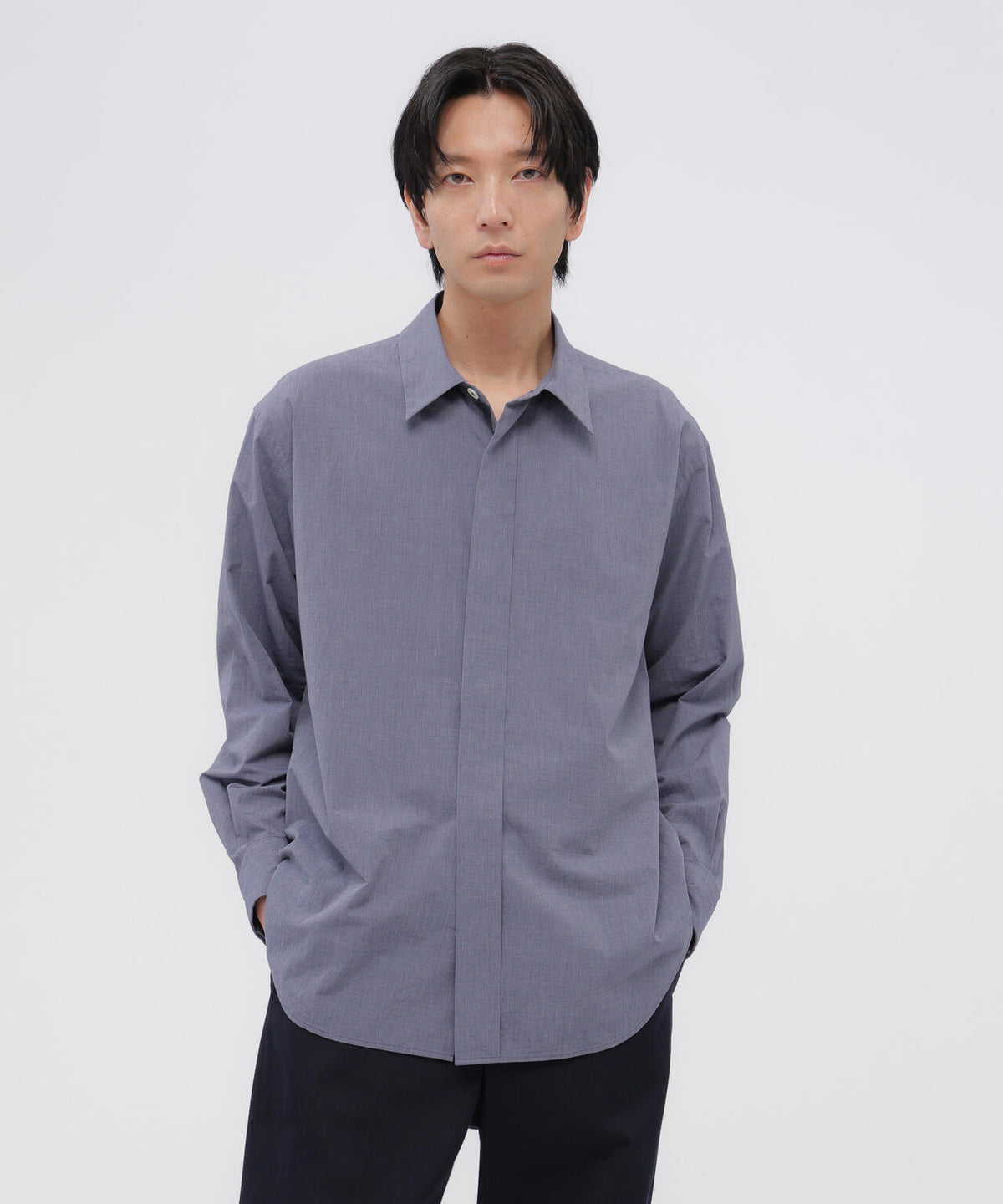 FINE COTTON END ON END SHIRT