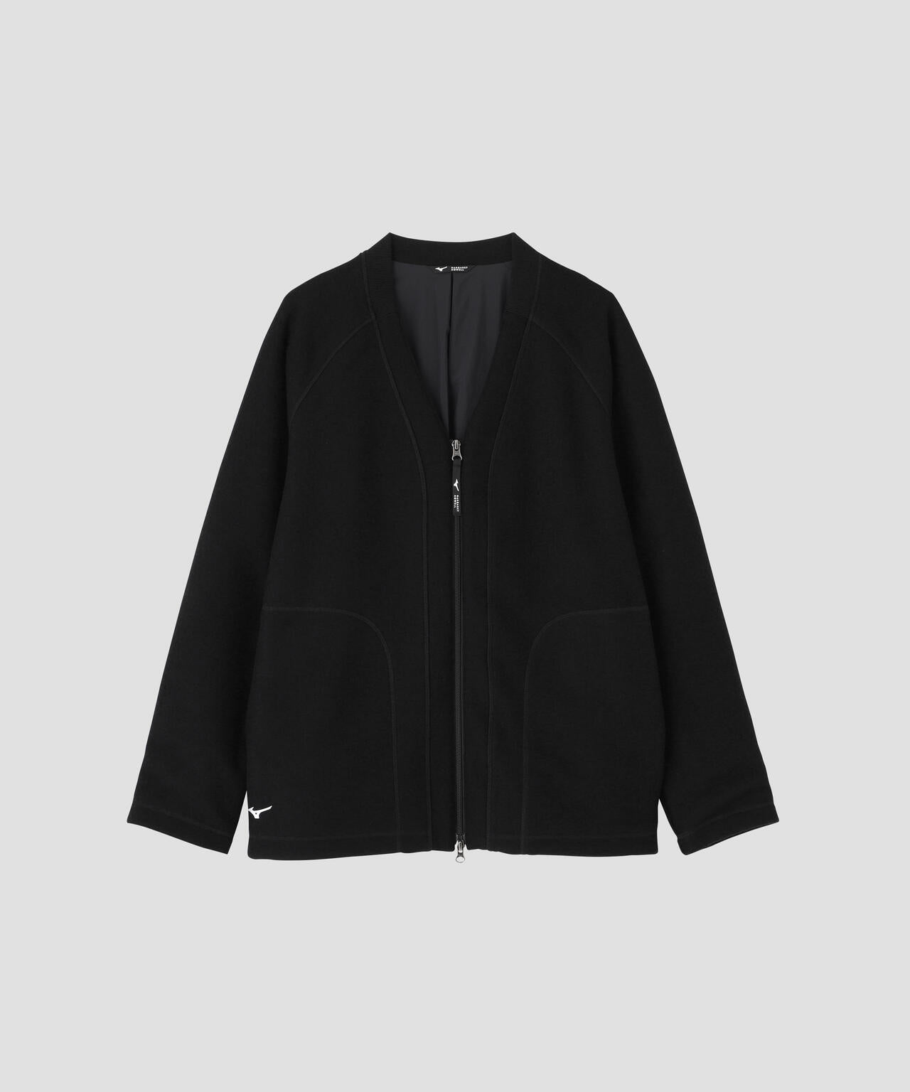 WOOL NYLON DENSE JERSEY TOP