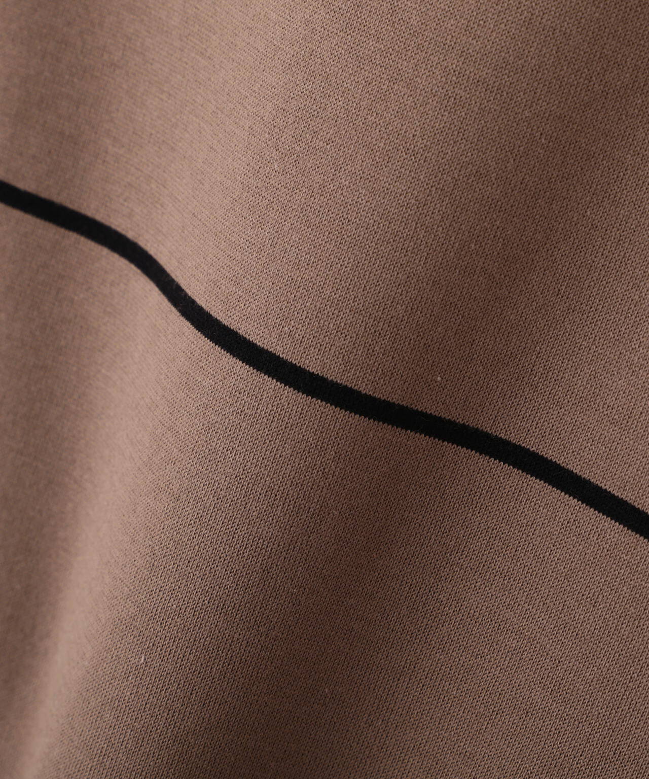 FINE COTTON STRIPE JERSEY TOP