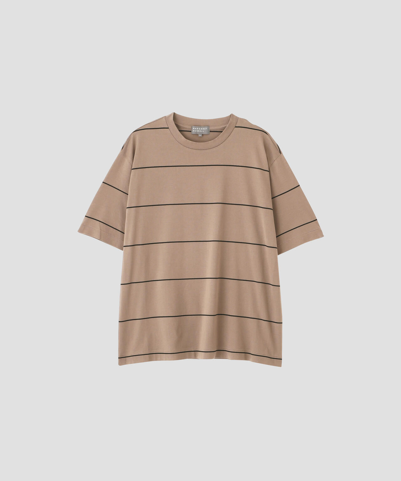 FINE COTTON STRIPE JERSEY TOP