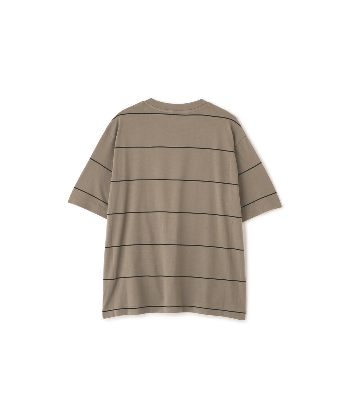 FINE COTTON STRIPE JERSEY TOP