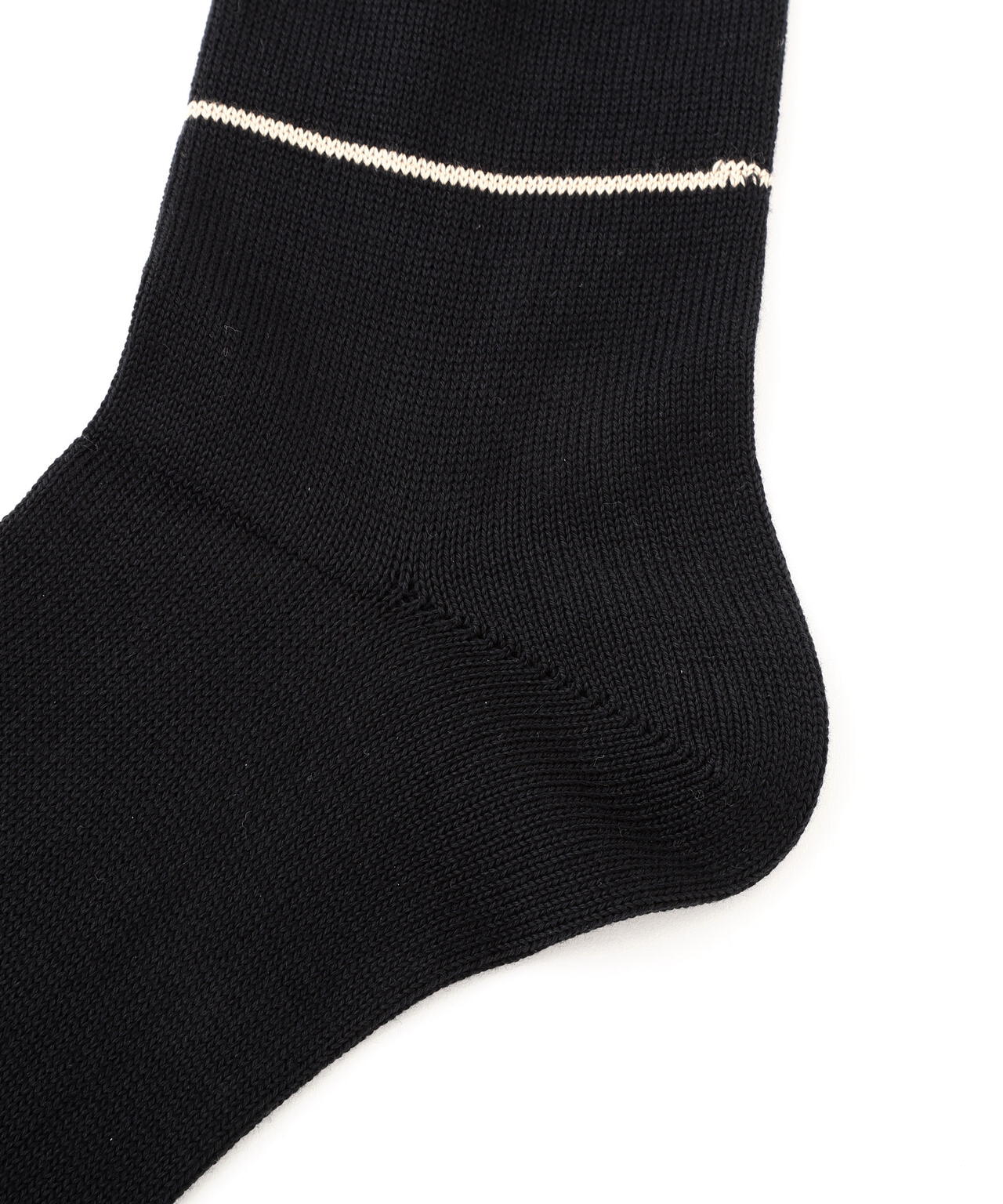 MEN SINGLE STRIPE COTTON SOCKS