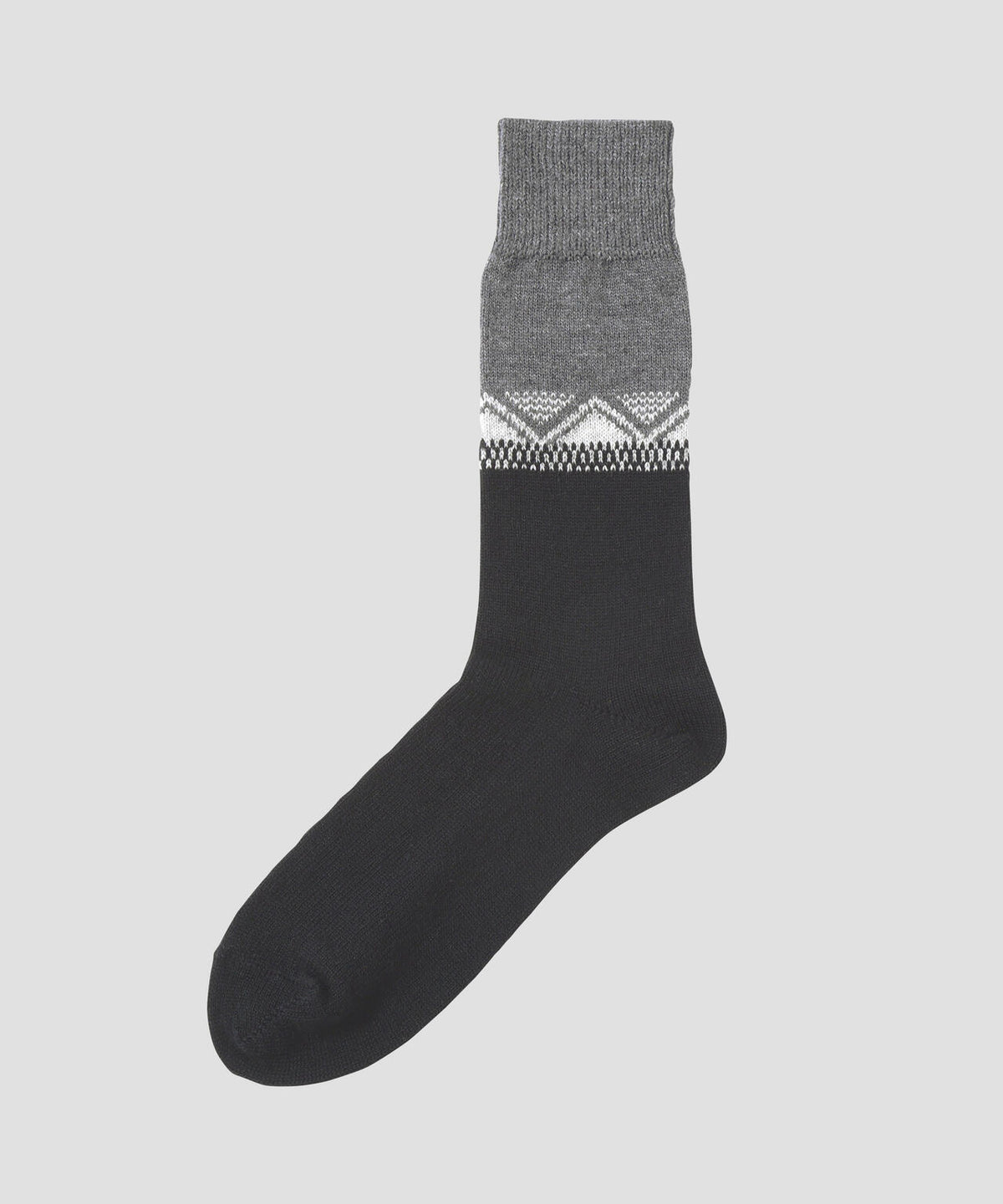 MEN FAIRISLE WOOL SOCKS