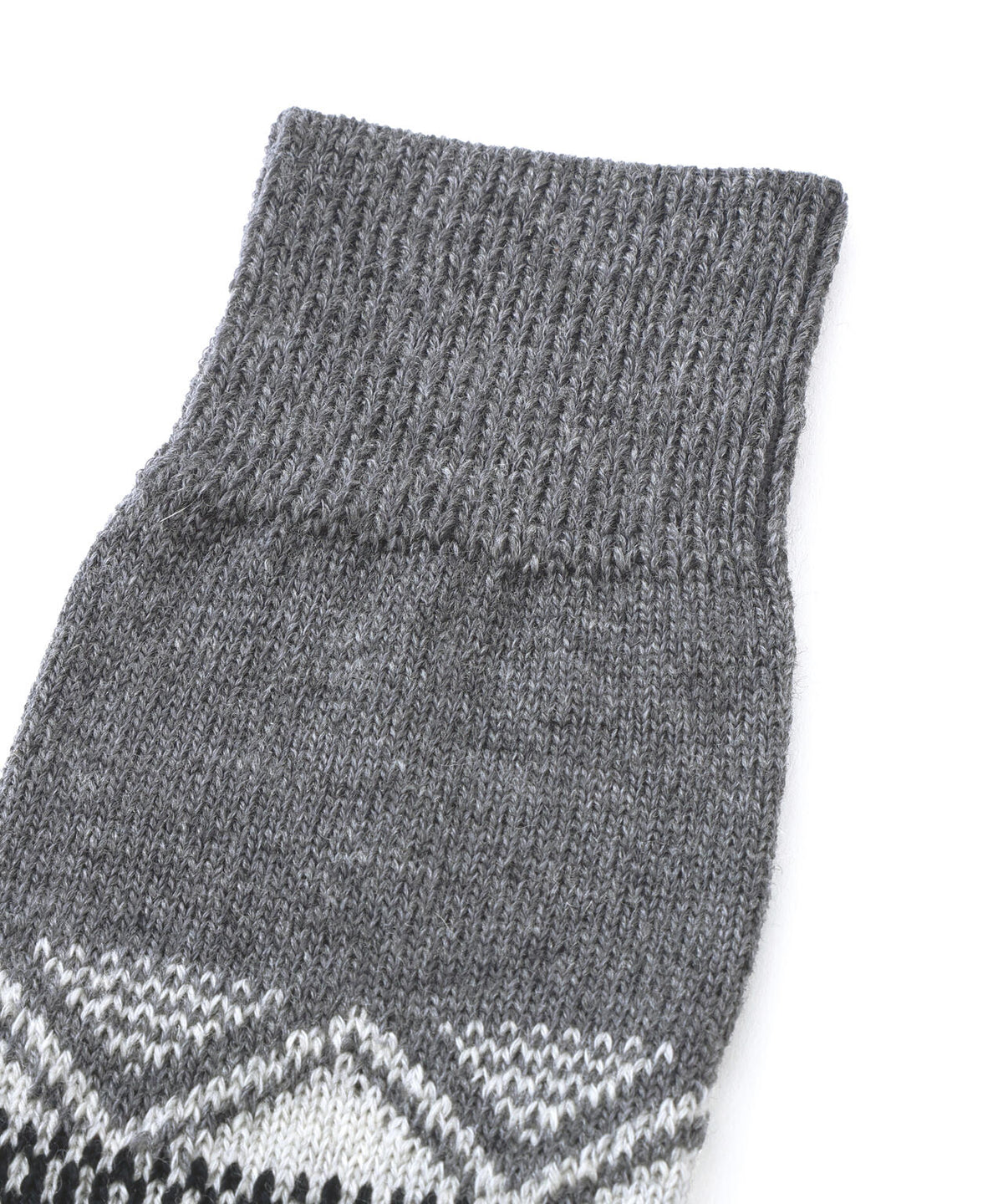 MEN FAIRISLE WOOL SOCKS