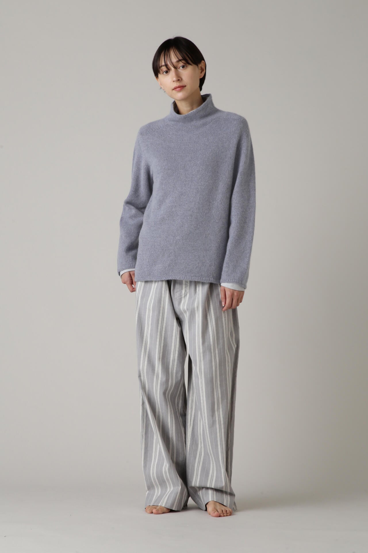 BRUSHED COTTON CASHMERE