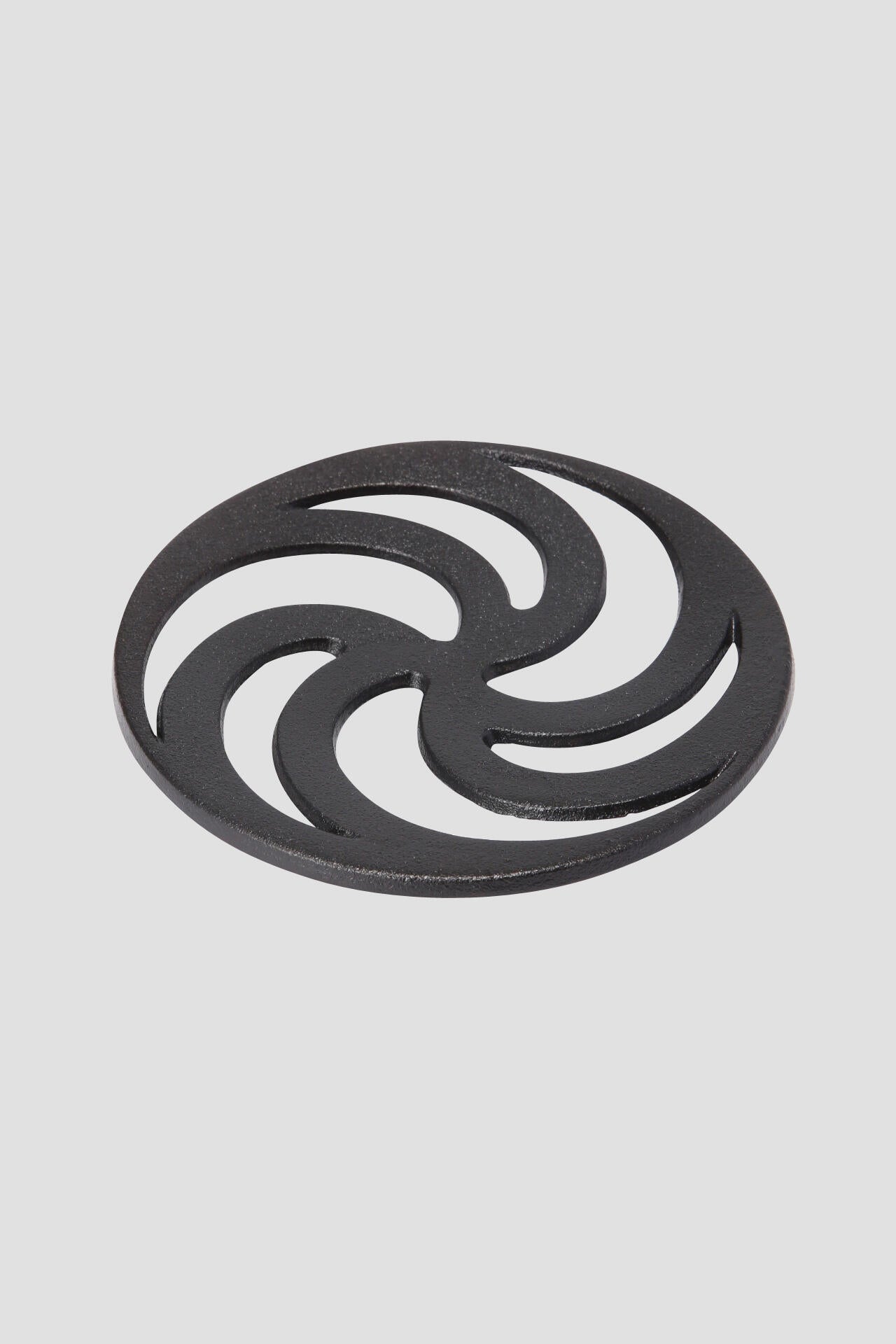 SPIRAL CAST IRON POT STAND