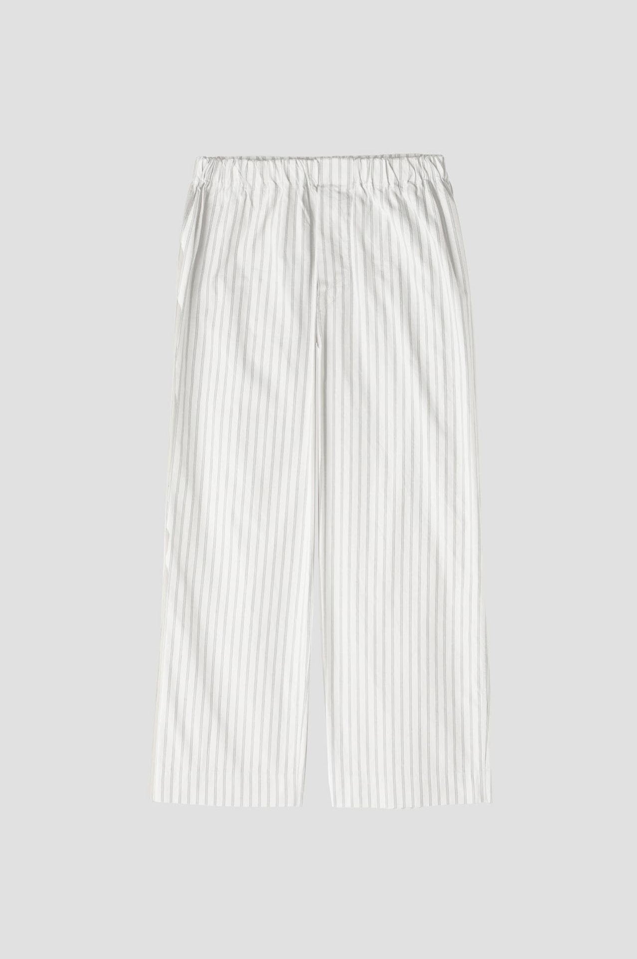TONAL STRIPE COTTON CASHMERE