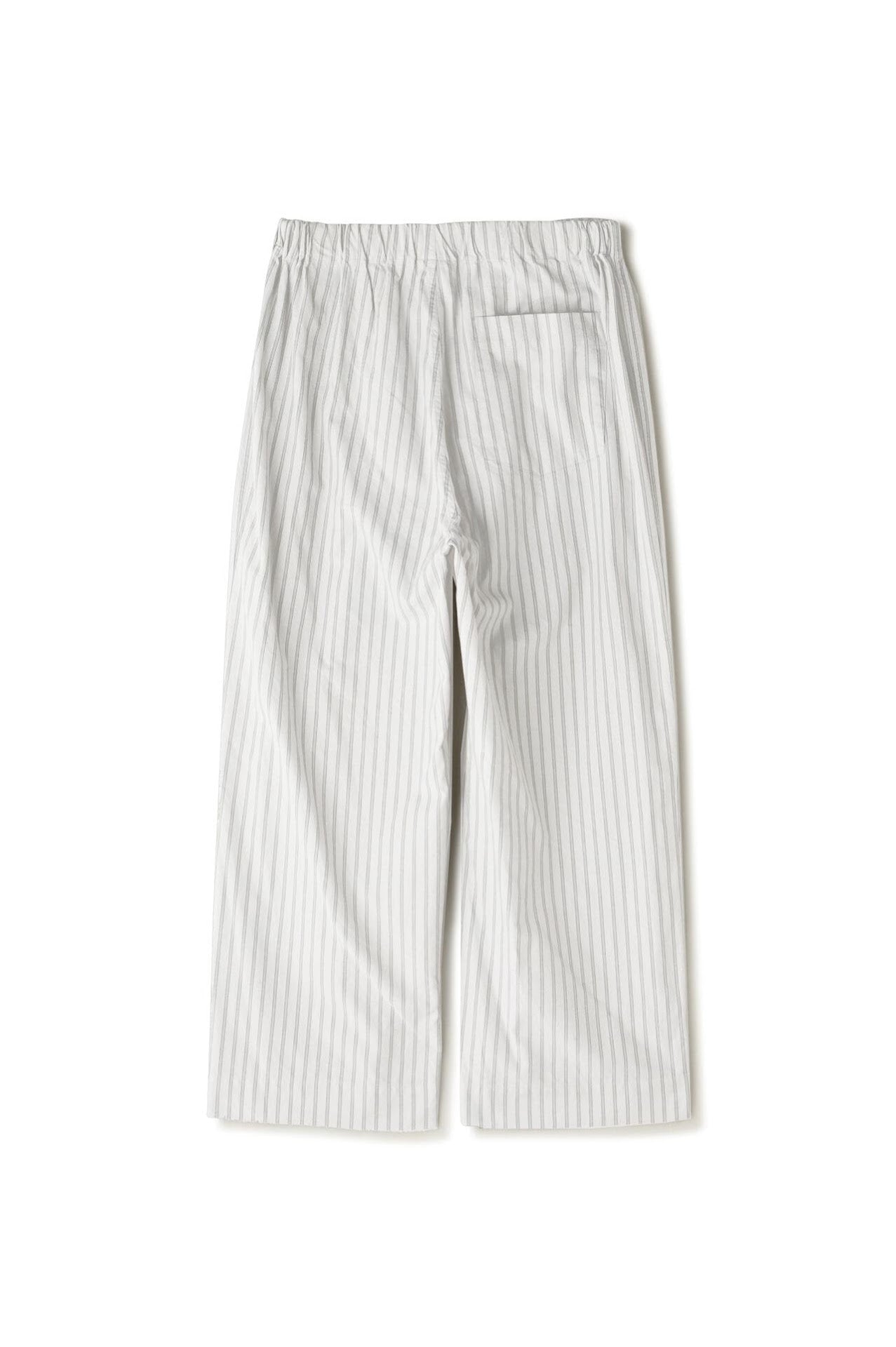 TONAL STRIPE COTTON CASHMERE