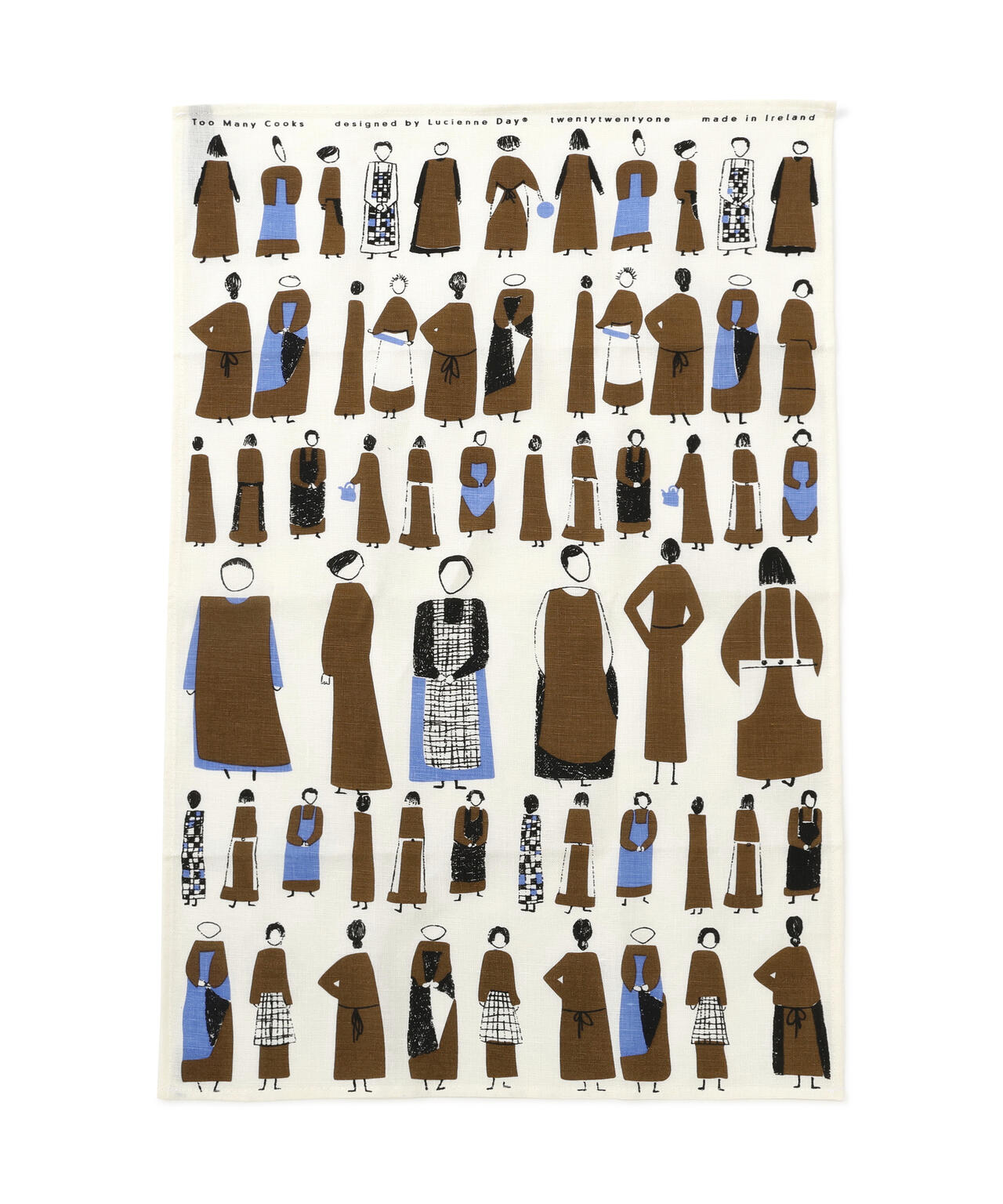 LUCIENNE DAY TOOMANY COOKS TEA TOWEL