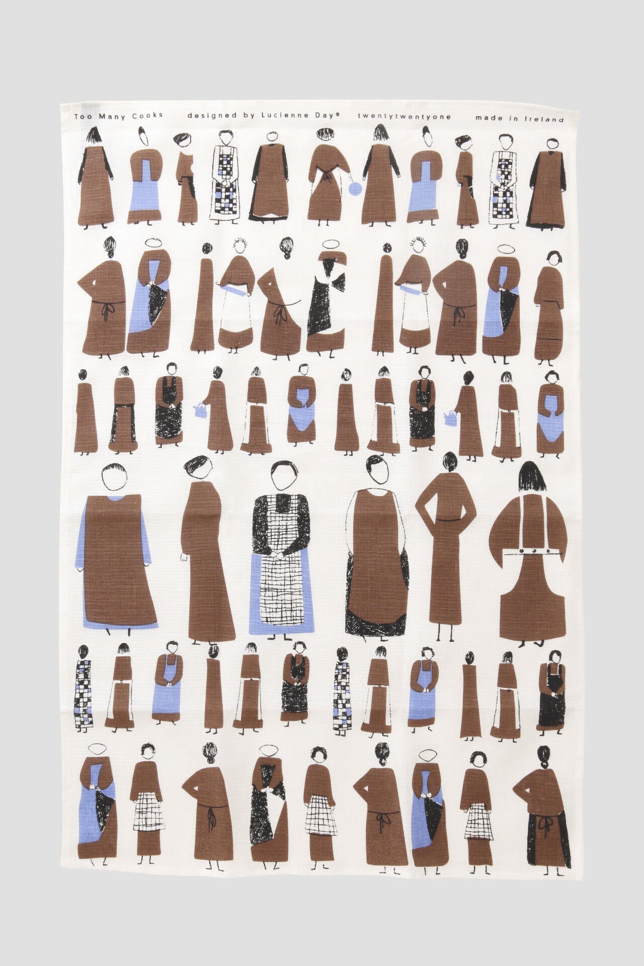 LUCIENNE DAY TOOMANY COOKS TEA TOWEL