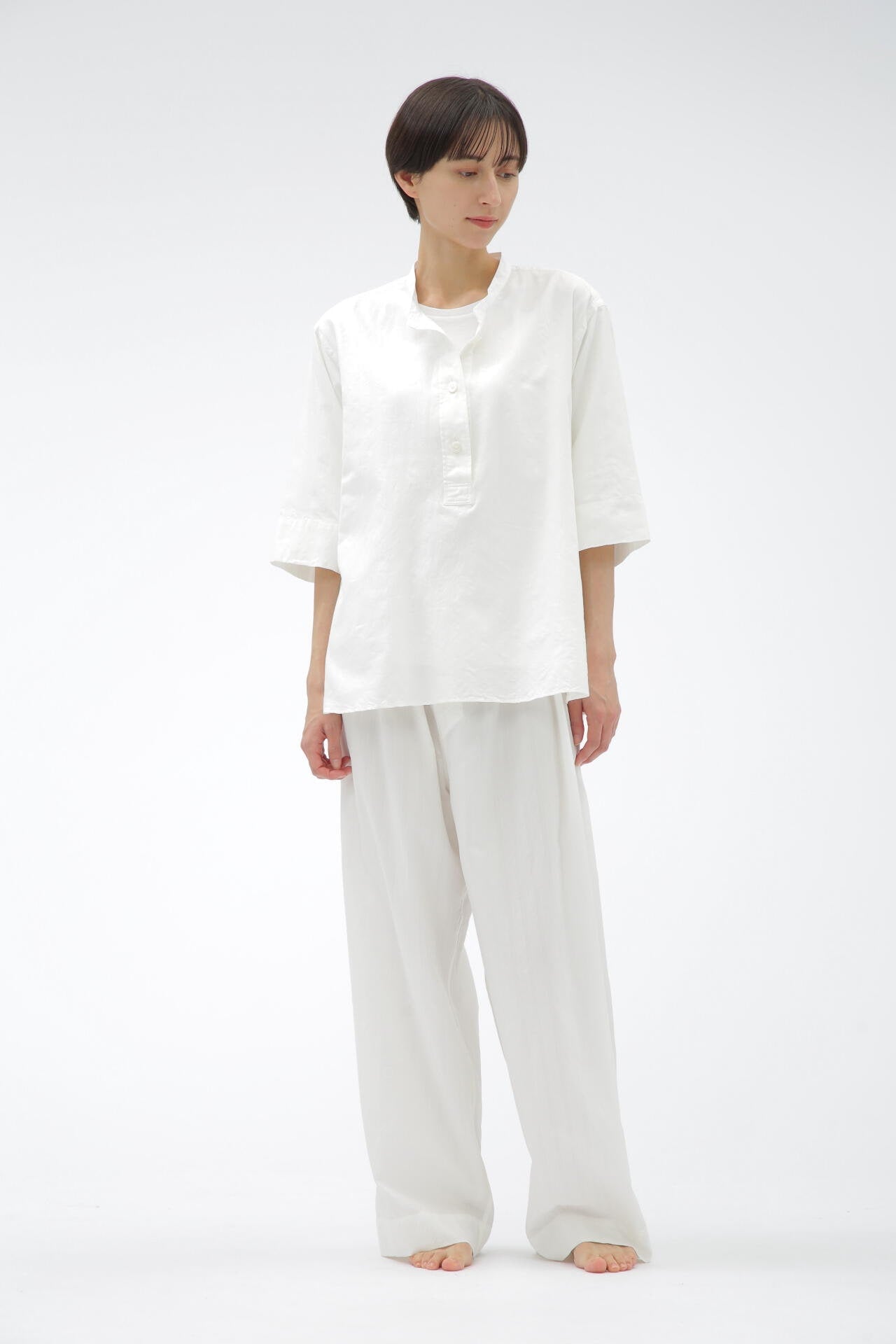 DOBBY STRIPE COTTON SILK