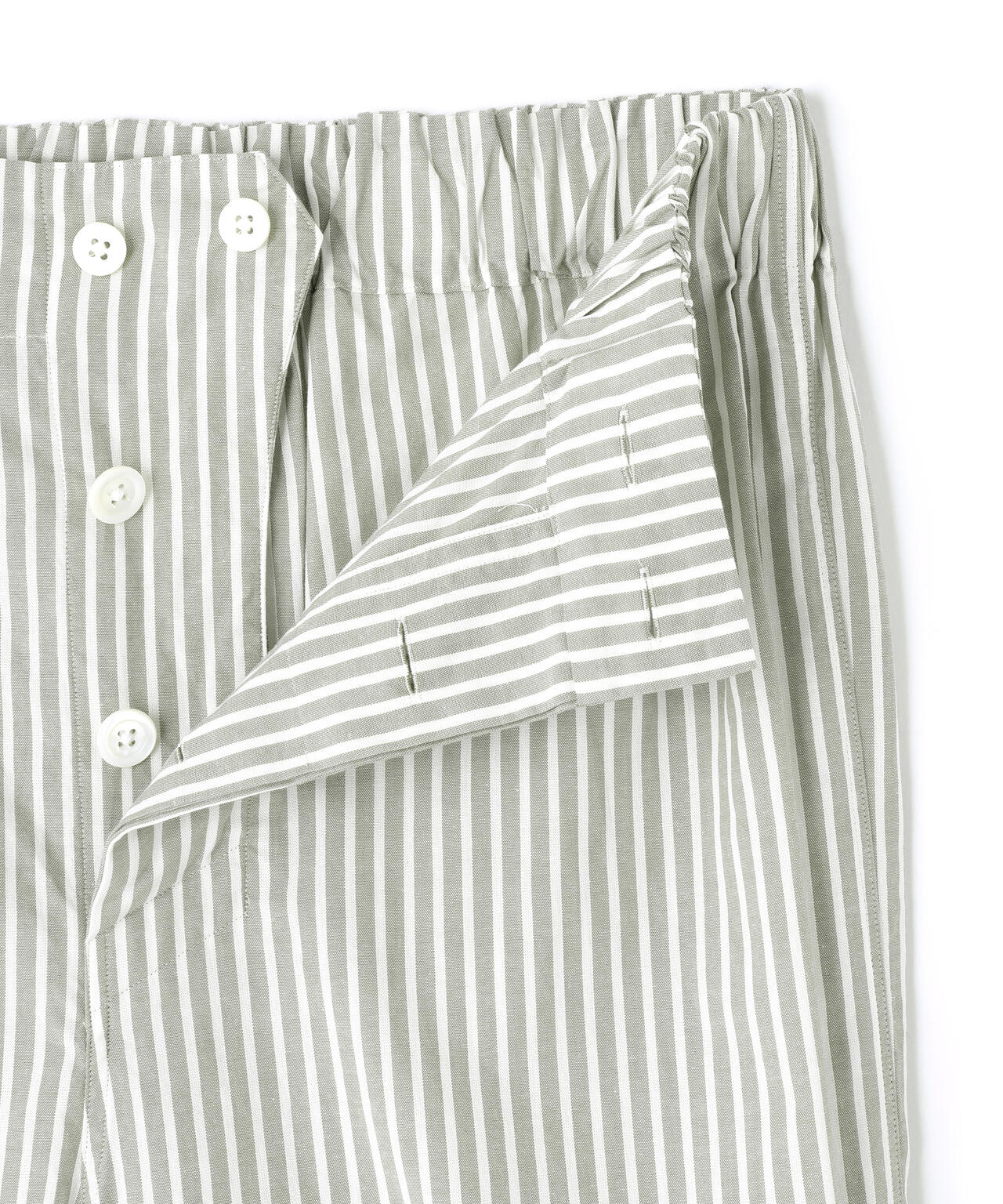 COTTON POPLIN TROUSERS