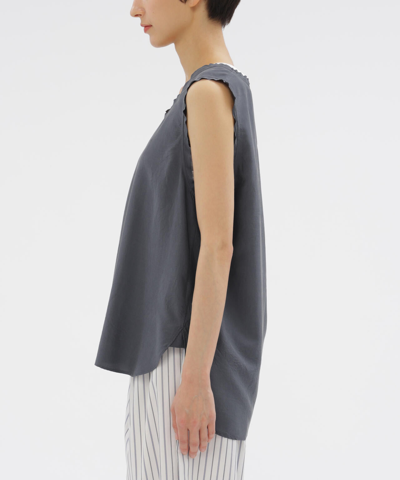 SAND WASHED SILK POPLIN SHIRT