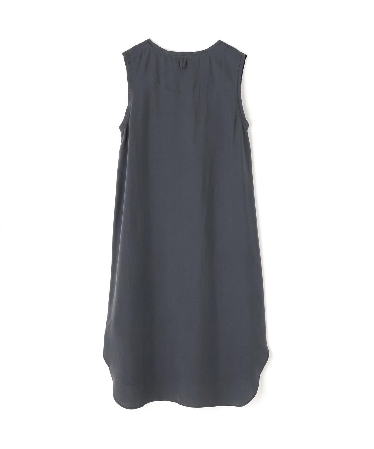 SAND WASHED SILK POPLIN DRESS