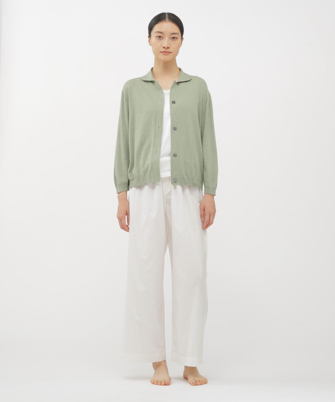 SUPERFINE COTTON JERSEY TOP