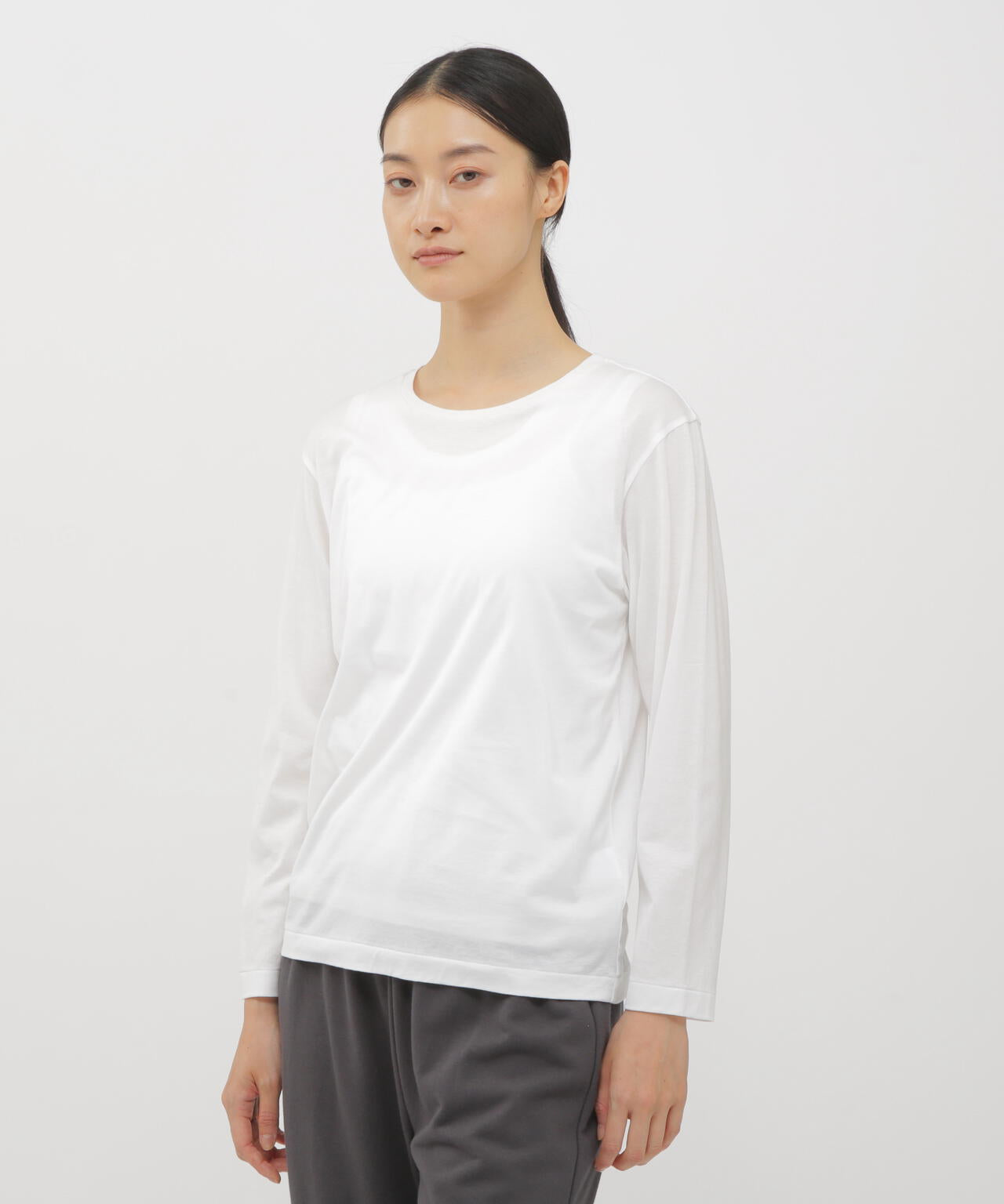 SUPERFINE COTTON JERSEY TOP