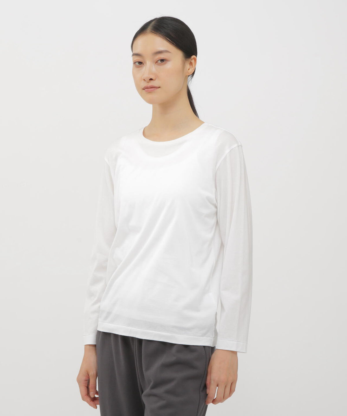 SUPERFINE COTTON JERSEY TOP