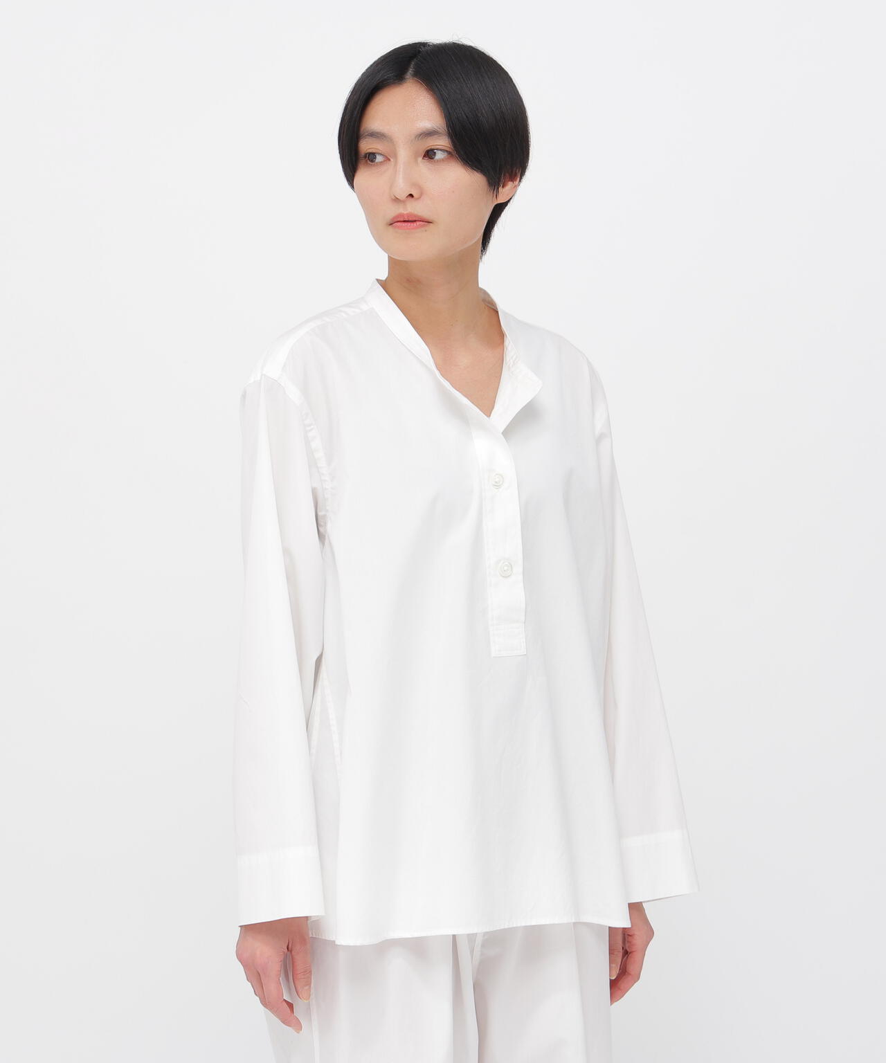 PLAIN POPLIN SHIRT