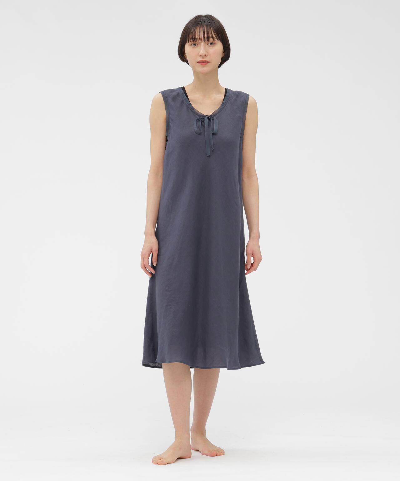 SOFT LINEN DRESS | MARGARET HOWELL（マーガレット・ハウエル