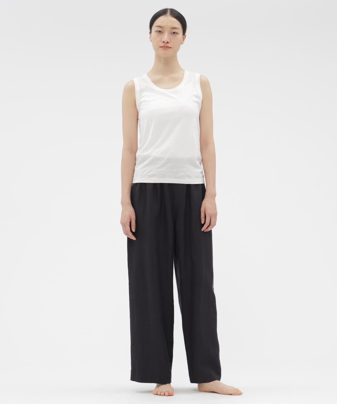 SUPERFINE COTTON JERSEY TOP