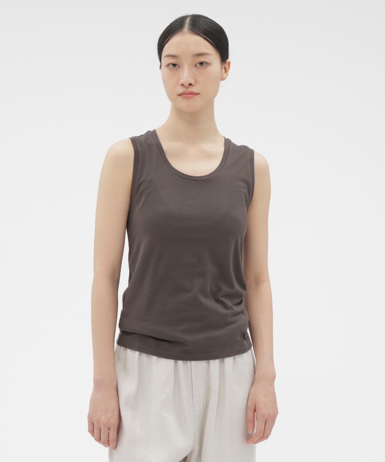 SUPERFINE COTTON JERSEY TOP