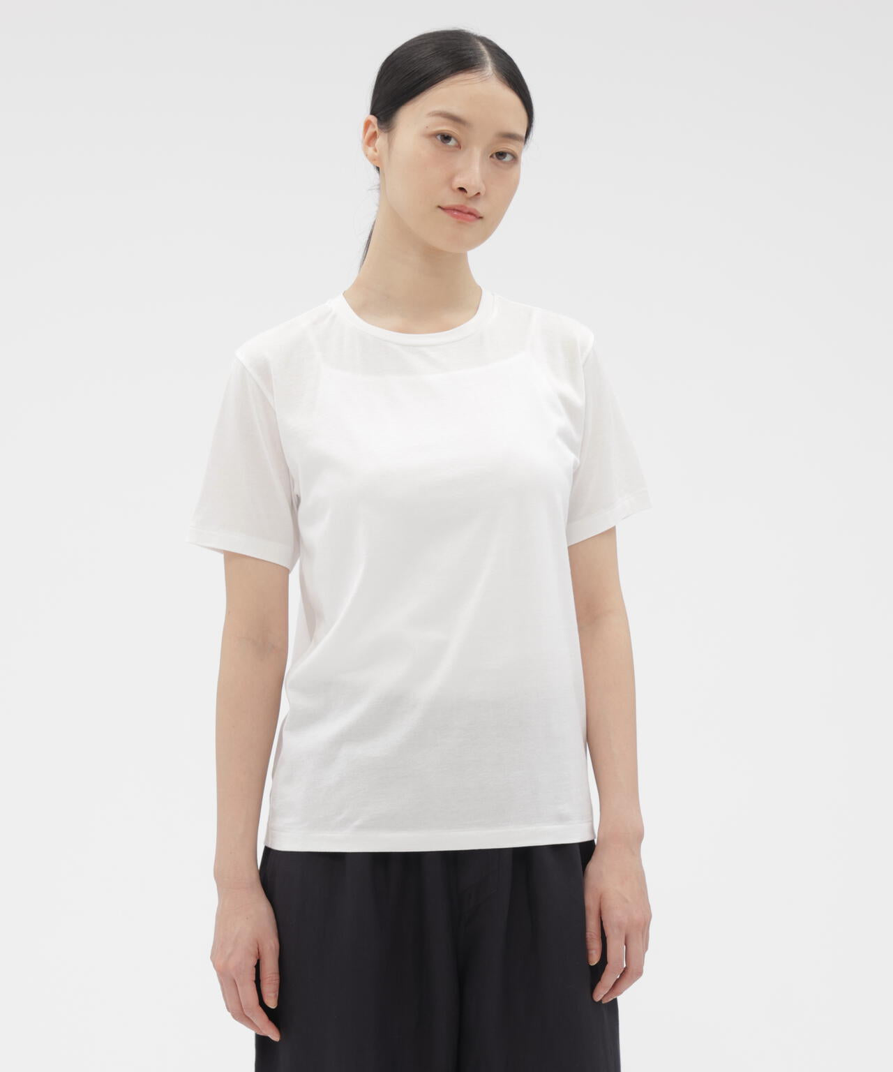 SUPERFINE COTTON JERSEY TOP