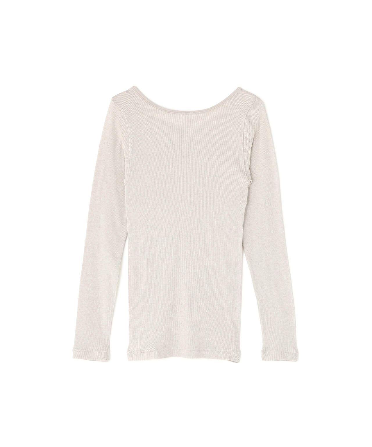 COTTON SILK RIB TOP